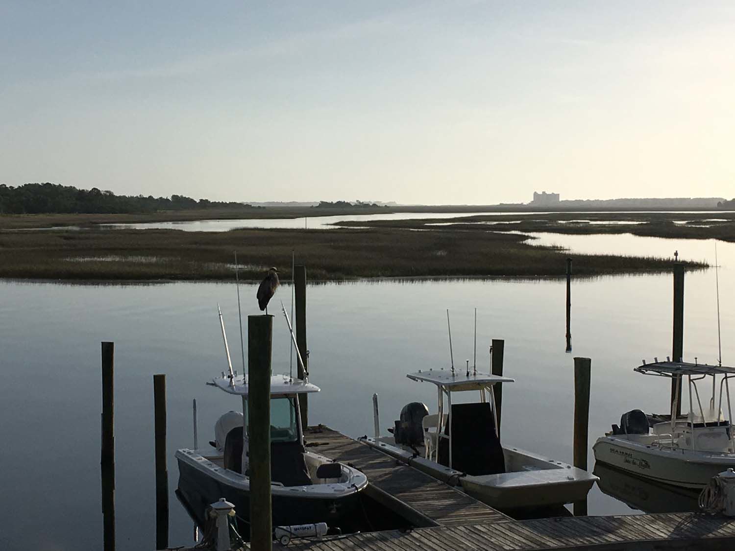 Peaceful morning at Wrightsville Beach